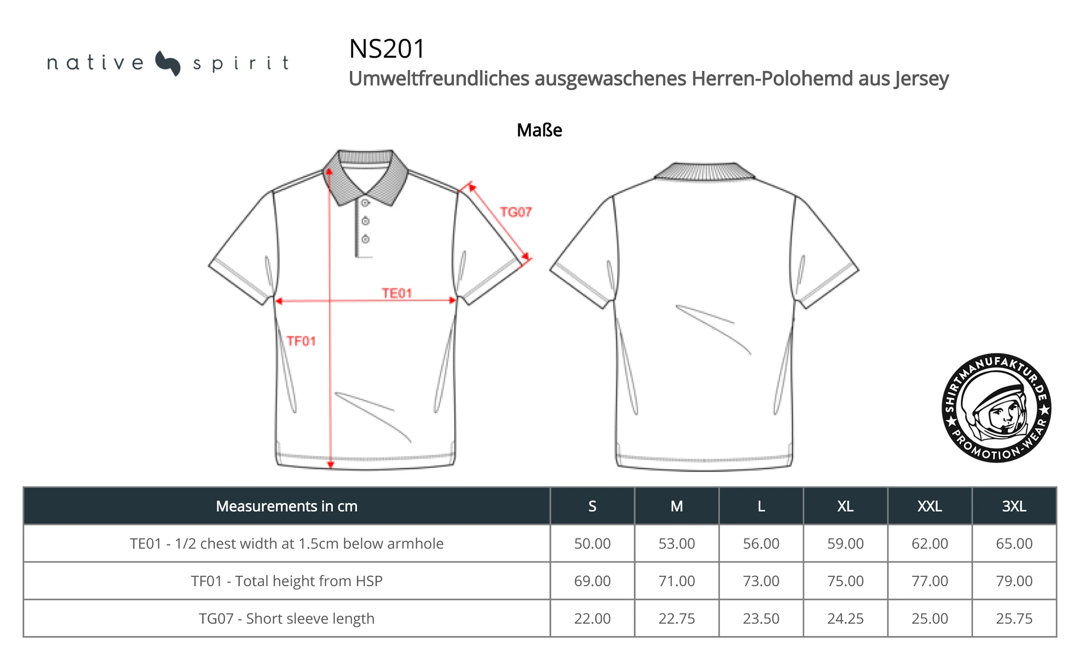 Native Spirit Mens Washed Jersey Polo Native Spirit Mens Washed Jersey Polo