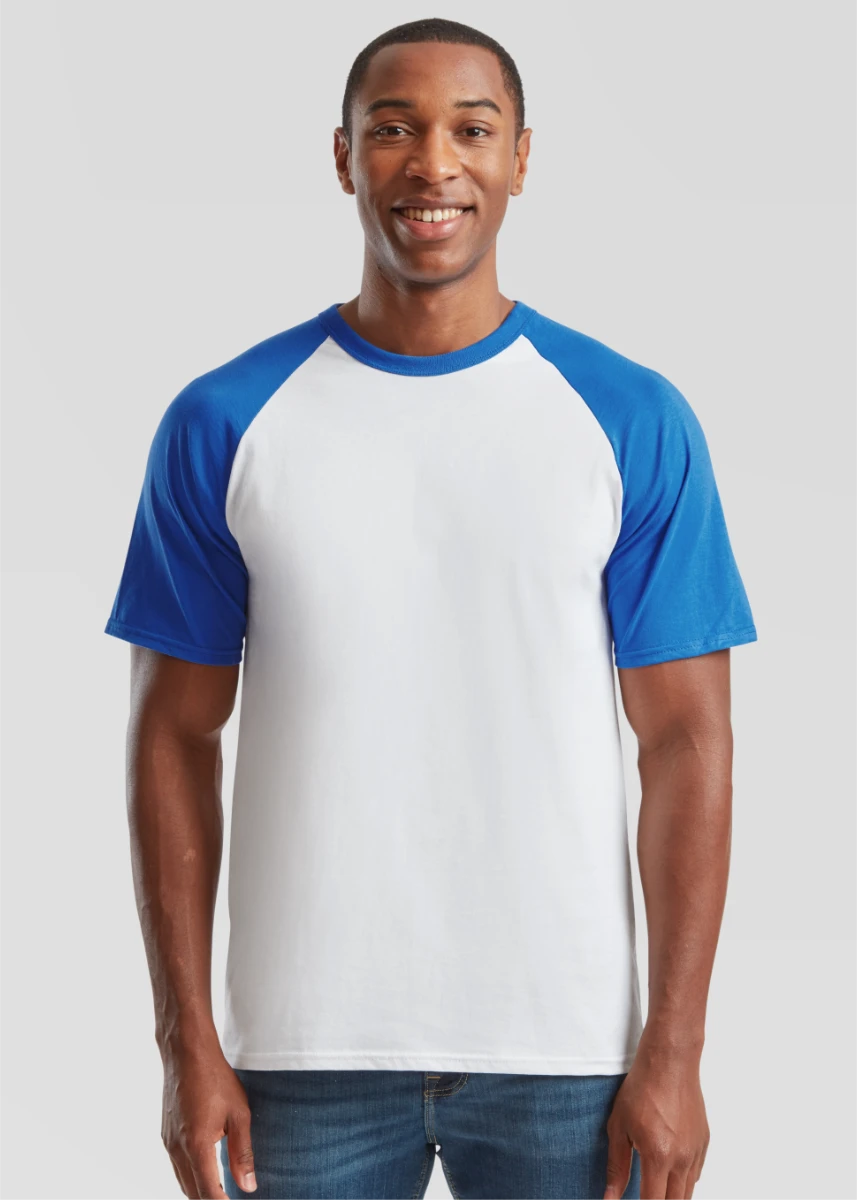 Fruit of the Loom Valueweight Short Sleeve Baseball T