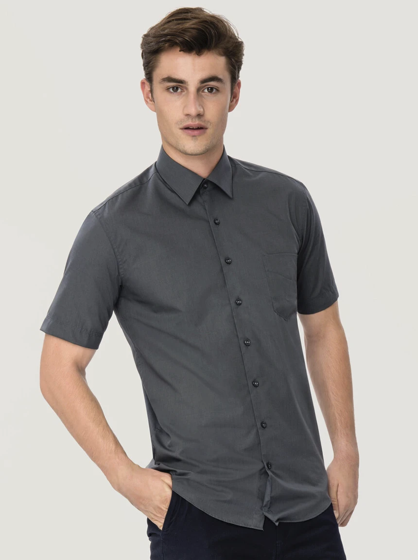 Hakro Shortsleeve Mikralinar Comfort Shirt