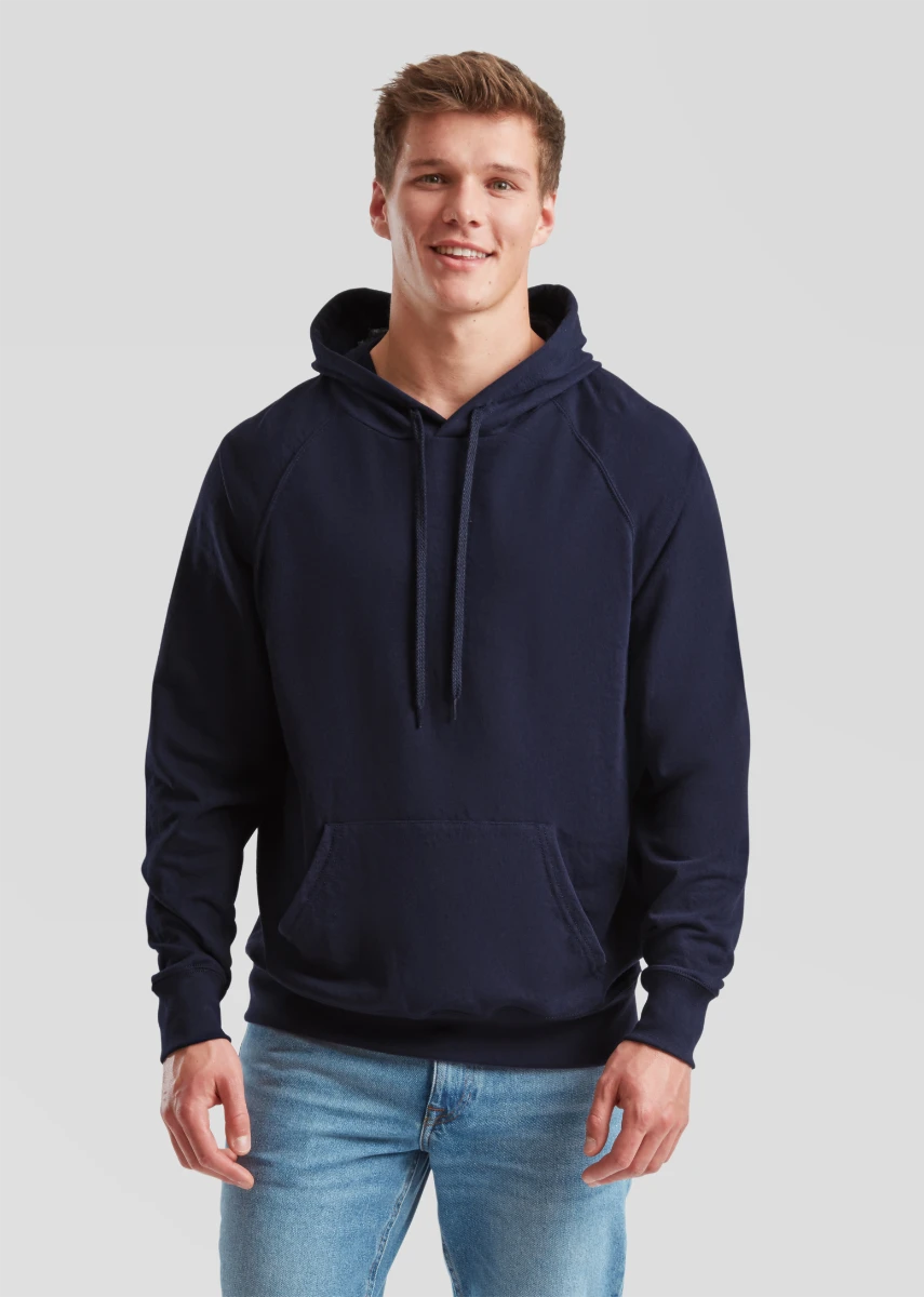 Fruit of the Loom Lightweight Hooded Sweat