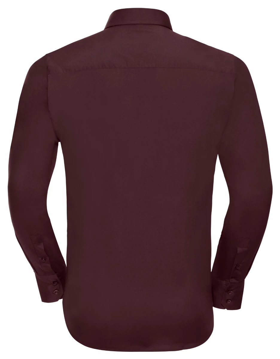 Russell Mens Longsleeve Fitted Shirt
