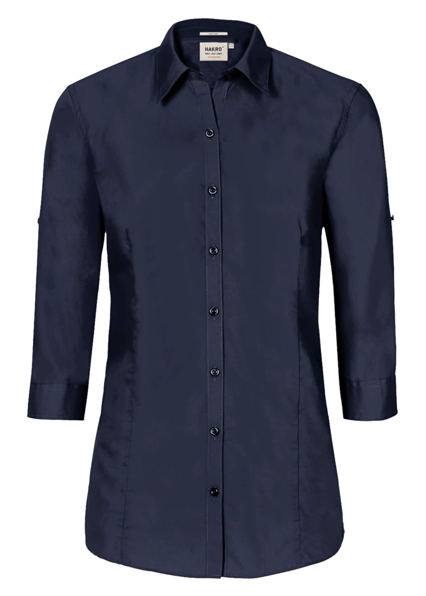 Hakro Ladies 3/4 Sleeve Vario Blouse Mikralinar
