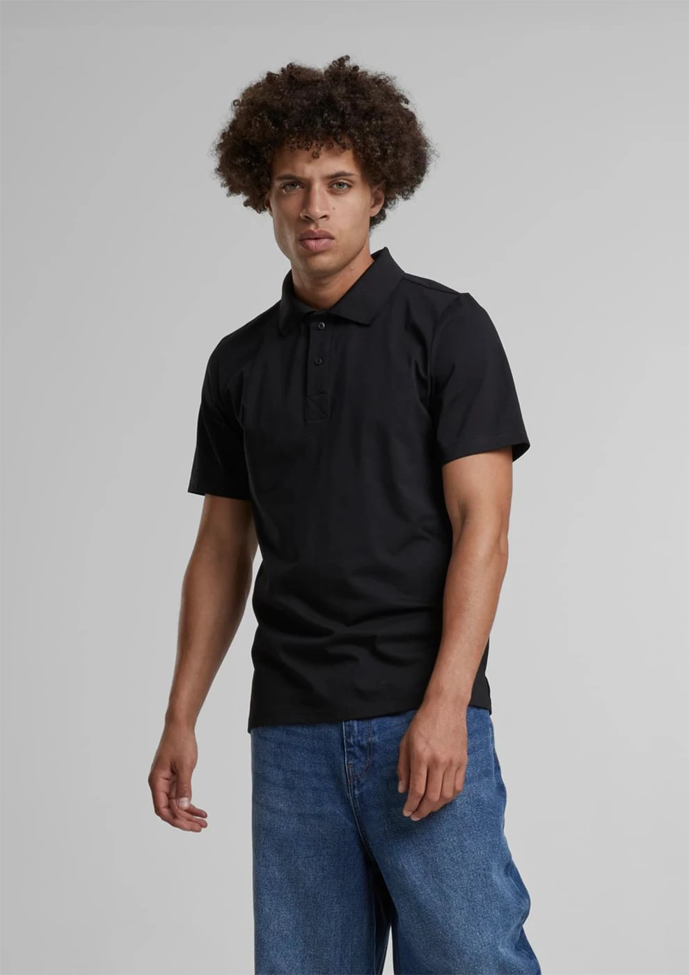 Build Your Brand Sorona Polo Tee