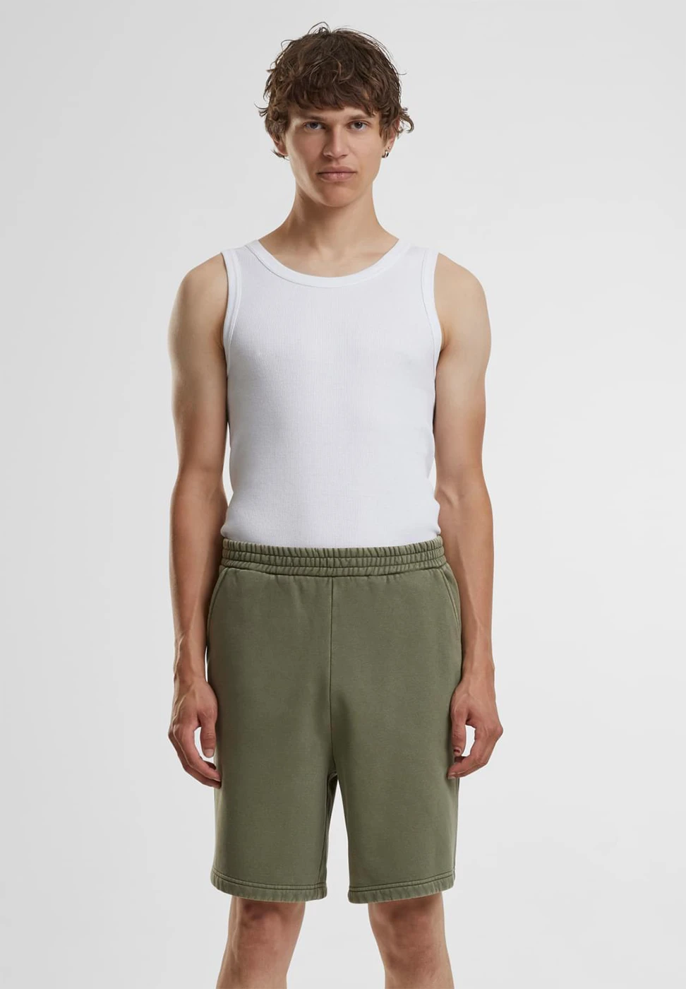 Build Your Brand Vintage Heavy Sweatshorts