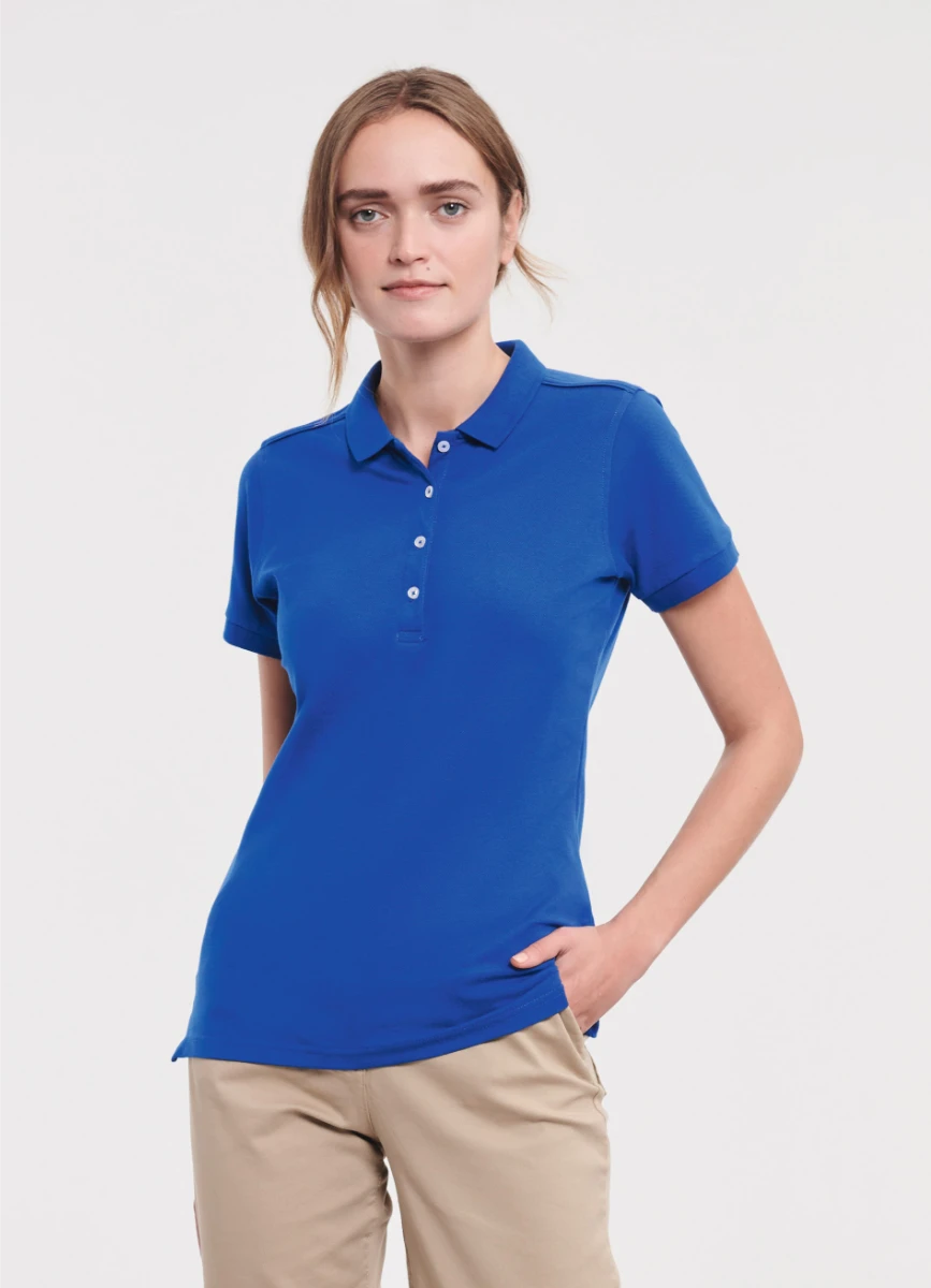 Russell Ladies Stretch Polo