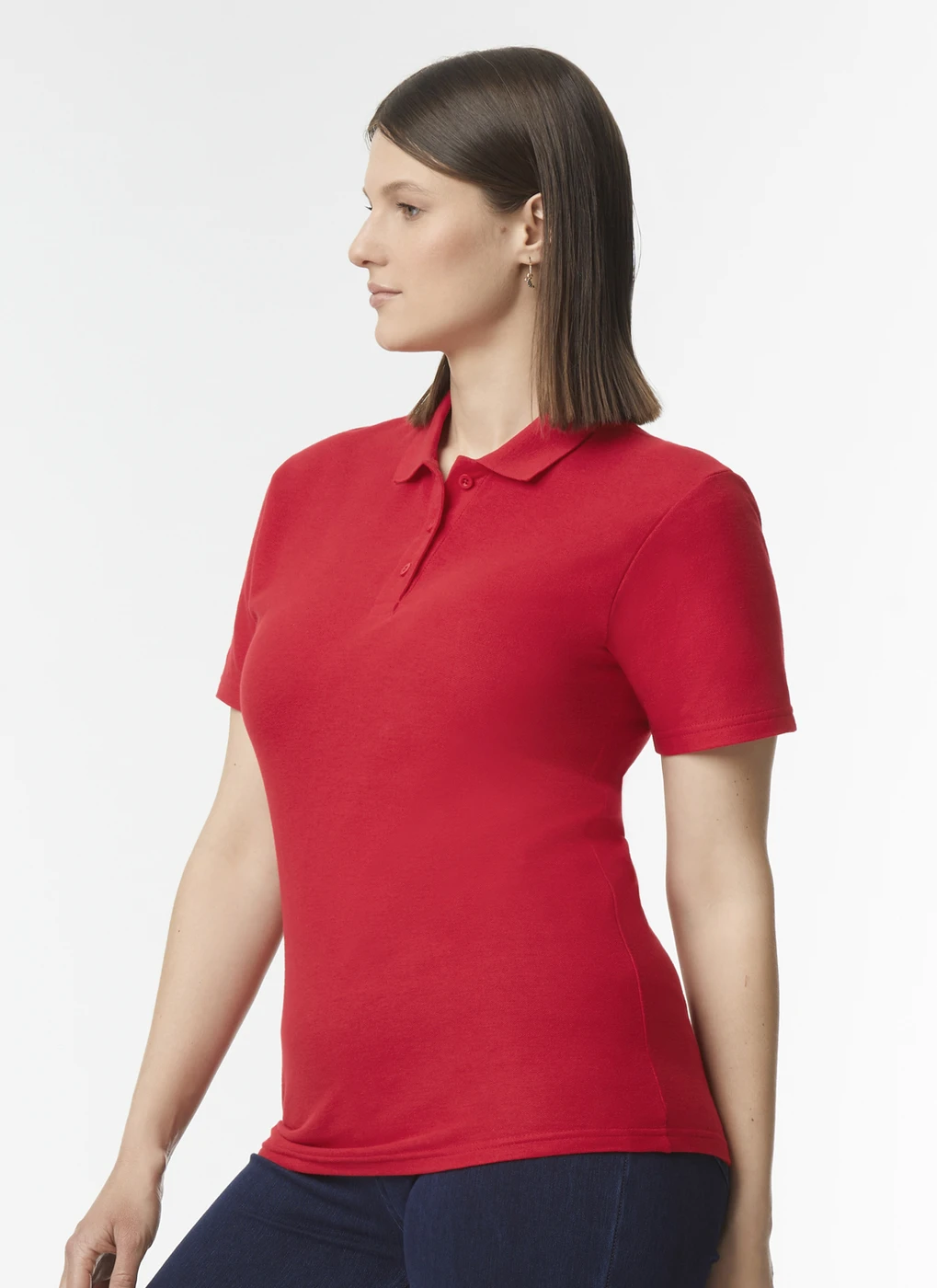 Gildan Womens Softstyle Piqué Polo