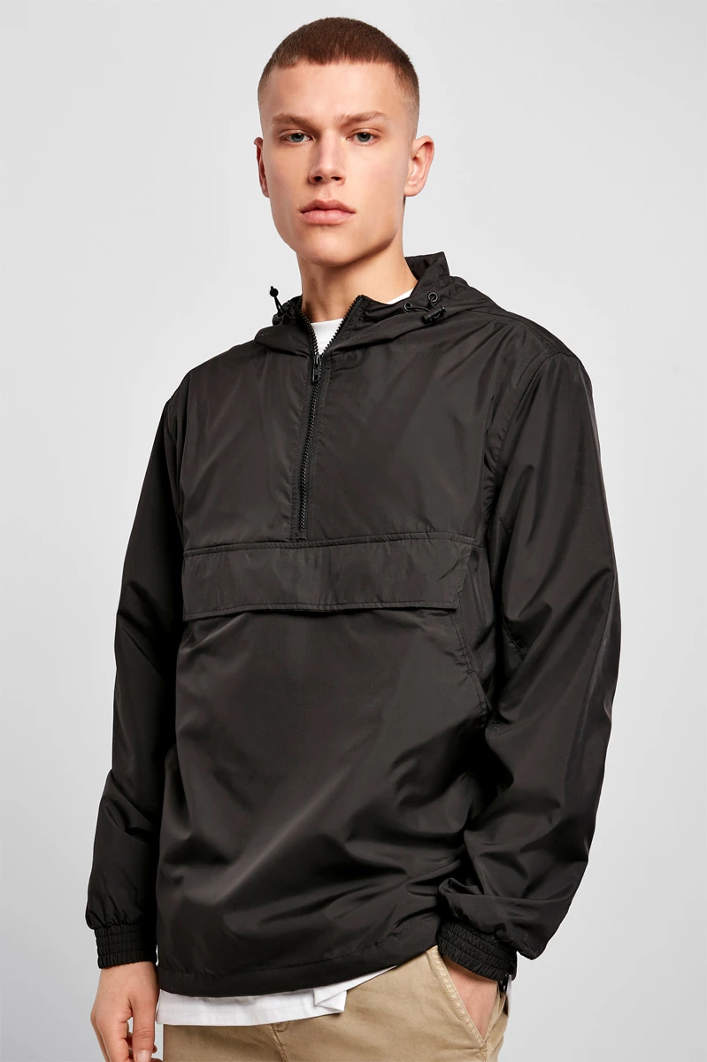 Build Your Brand Basic Pull Over Jacket