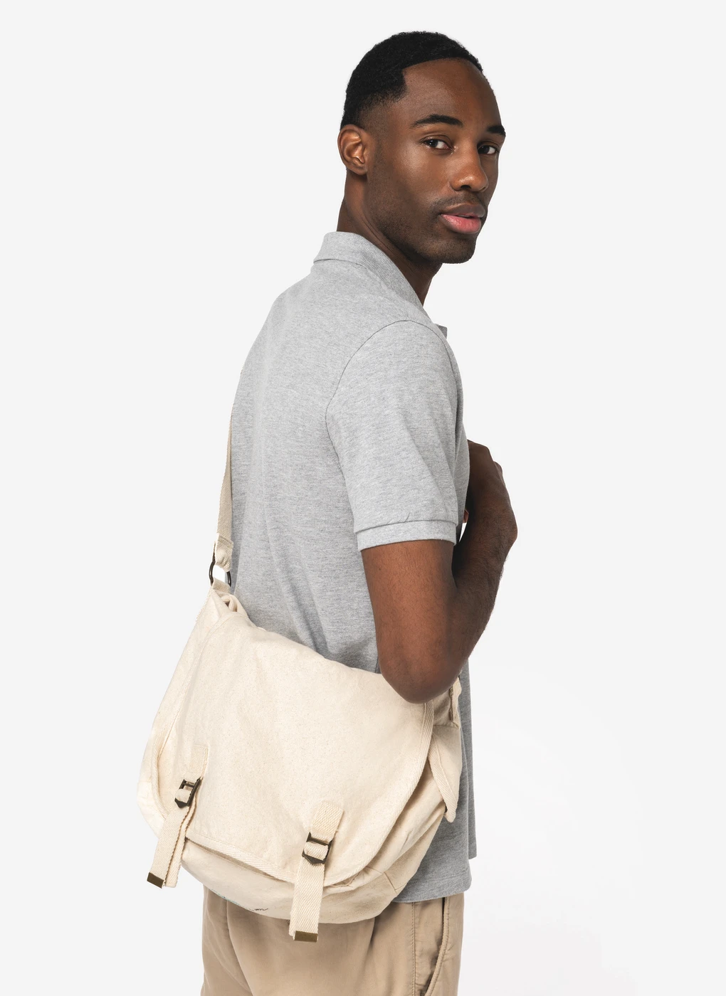 Native Spirit Washed Messenger Bag