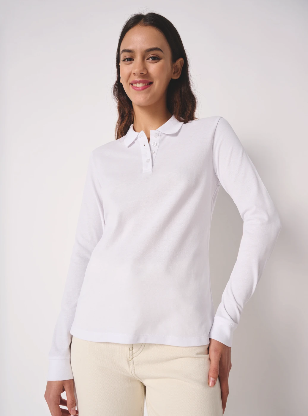 Ideal Basic Ladies Longsleeve Piqué 180 Polo