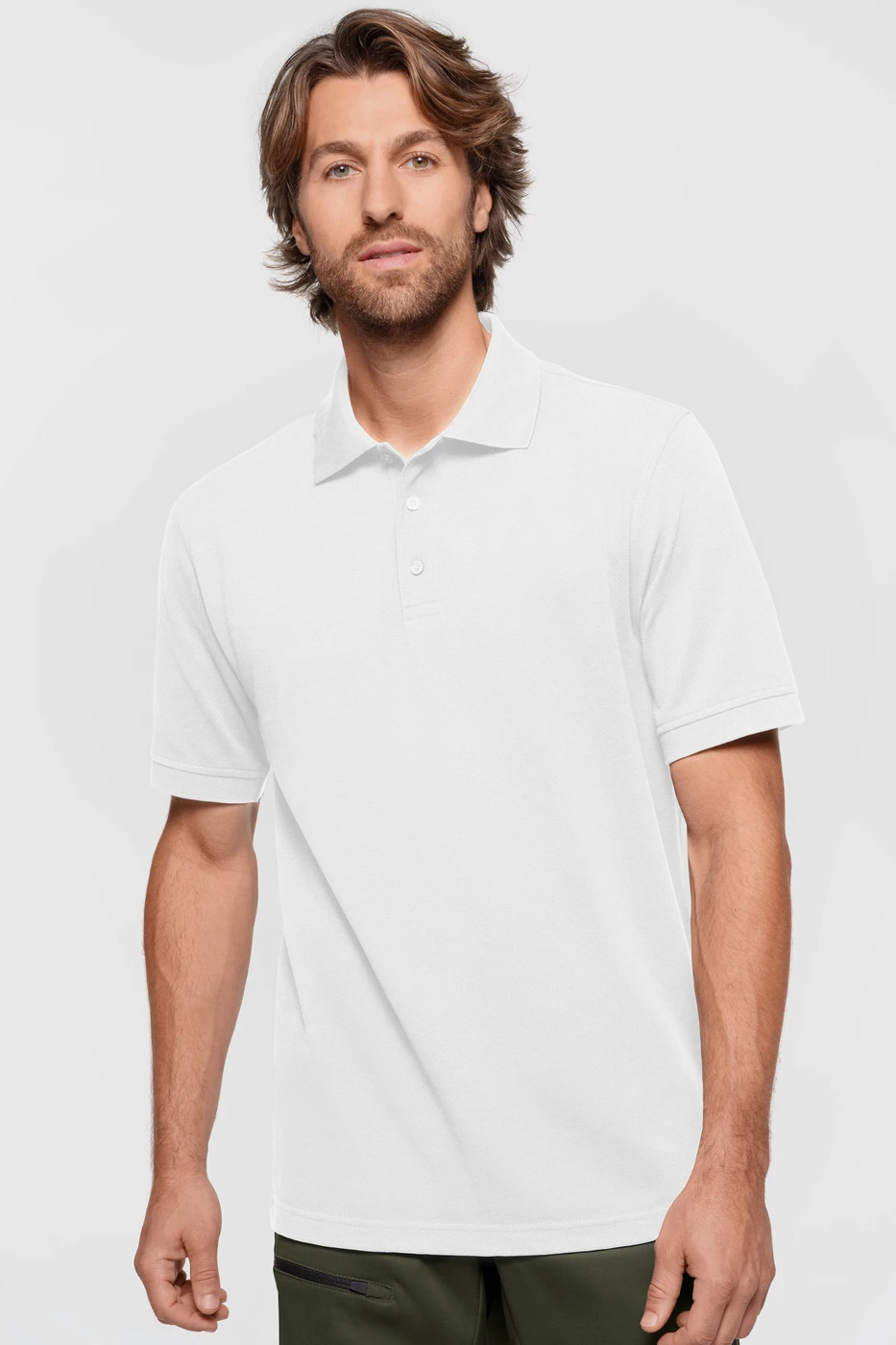 Hakro Label-Free Polo Heavy Mikralinar Eco