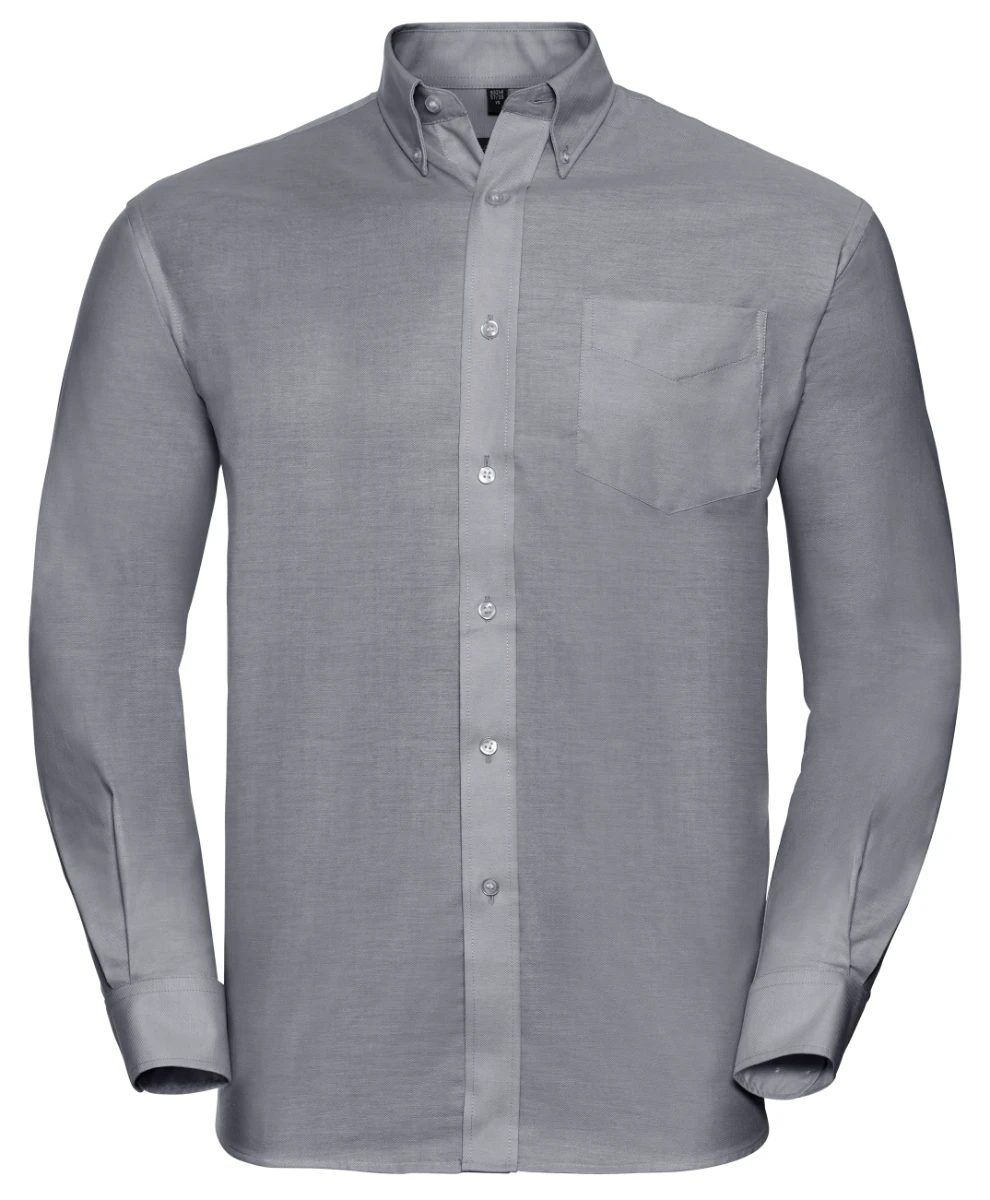 Russell Mens Longsleeve Classic Oxford Shirt
