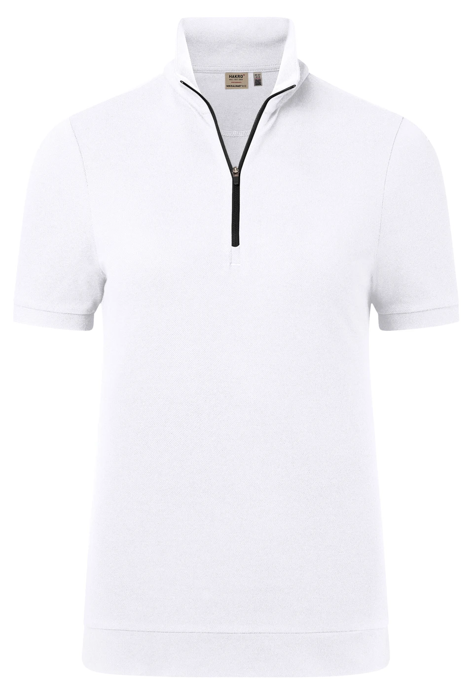 Hakro Ladies Zip Shirt Piqué Mikralinar Eco