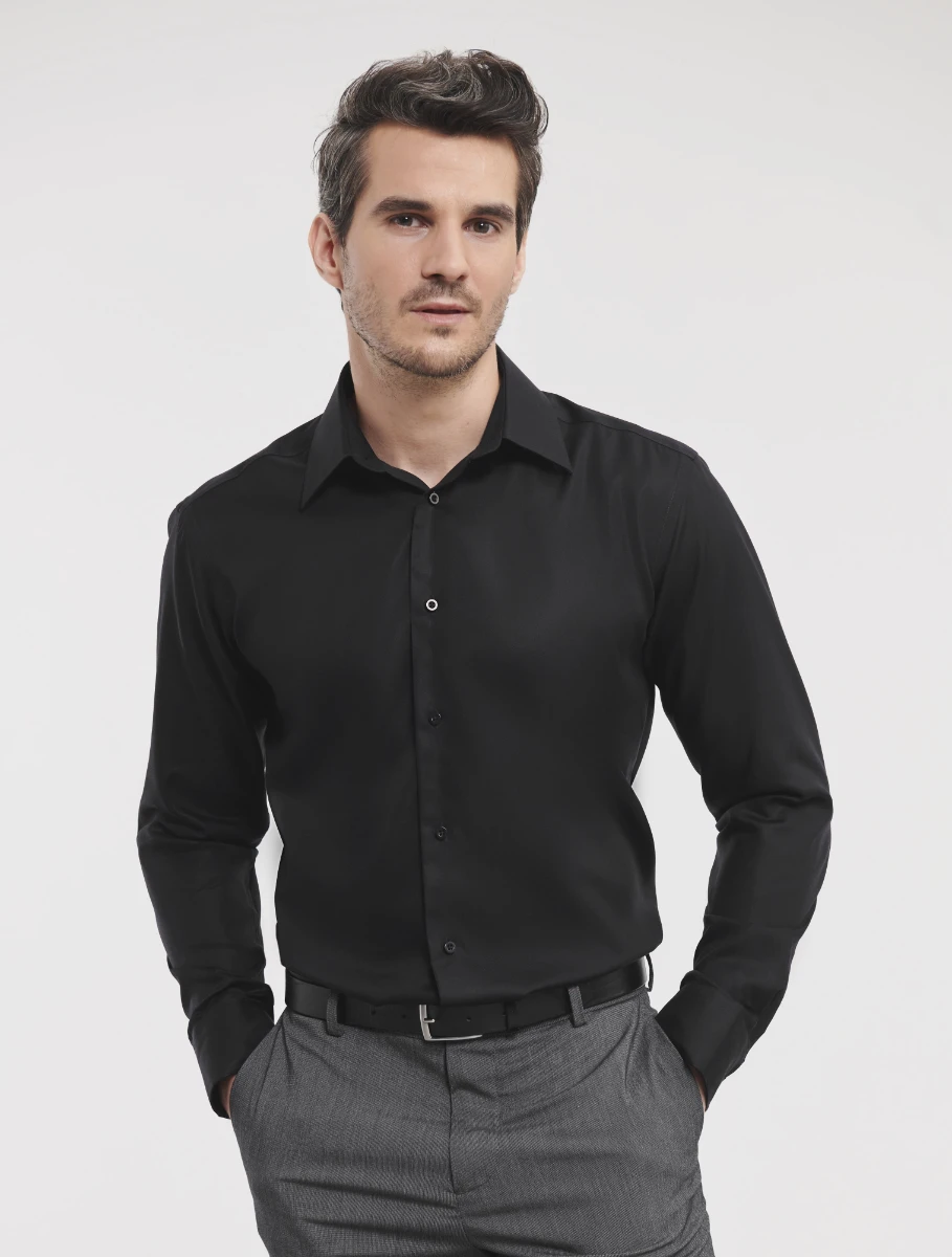 Russell Longsleeve Tailored Ultimate Non-Iron Shirt
