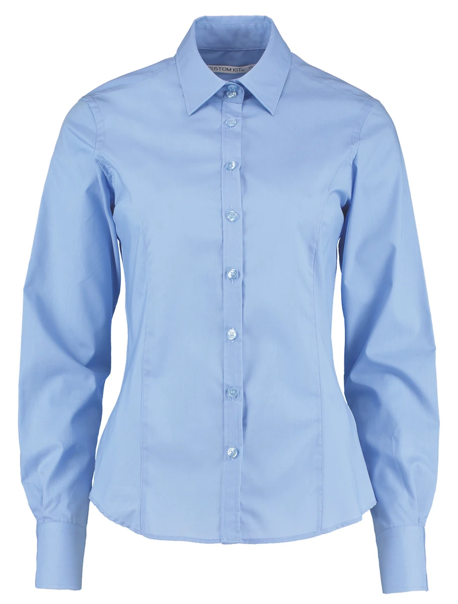 Kustom Kit Womens Business Blouse Longsleeve