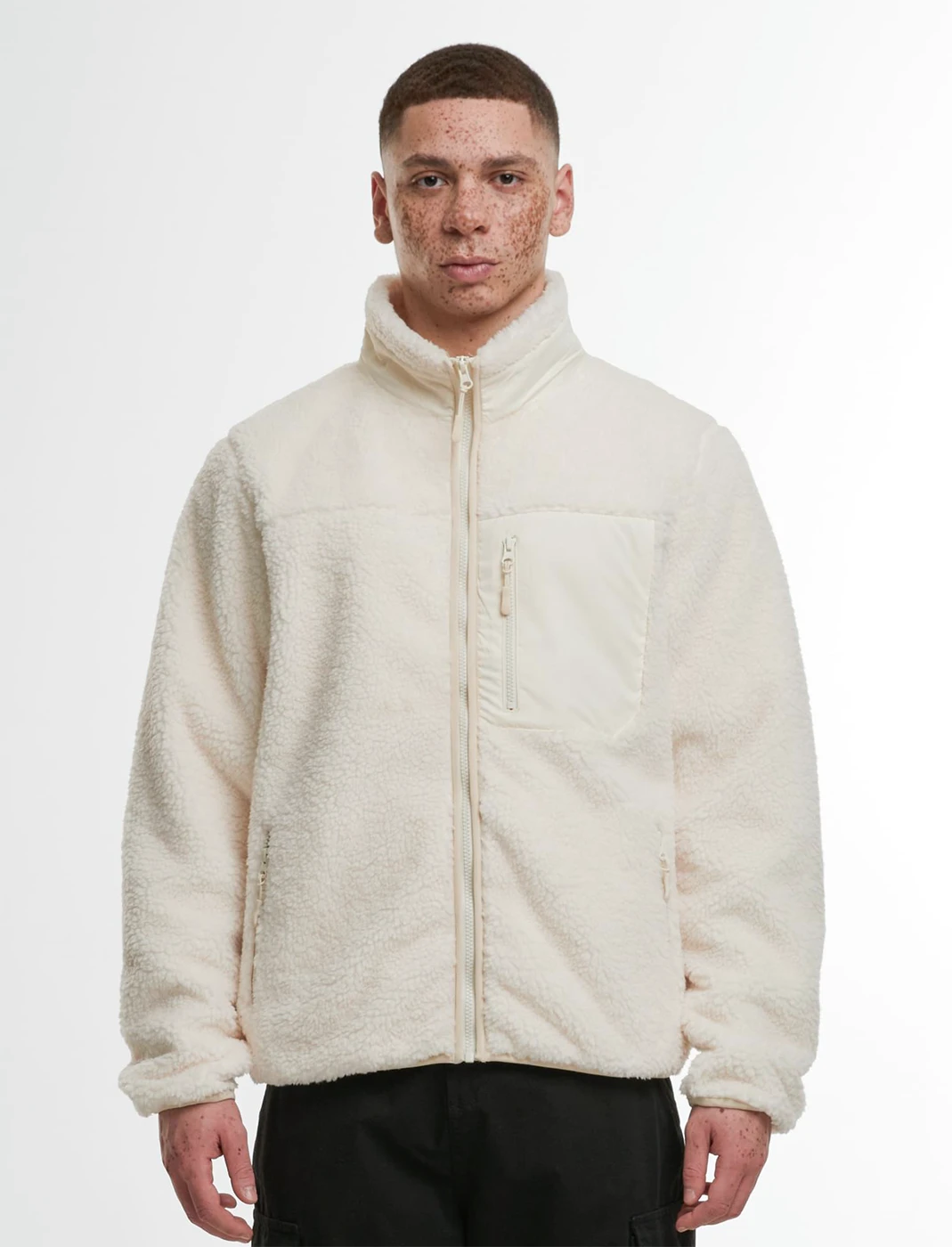 Build Your Brand Bonded Sherpa Jacket Build Your Brand Bonded Sherpa Jacket