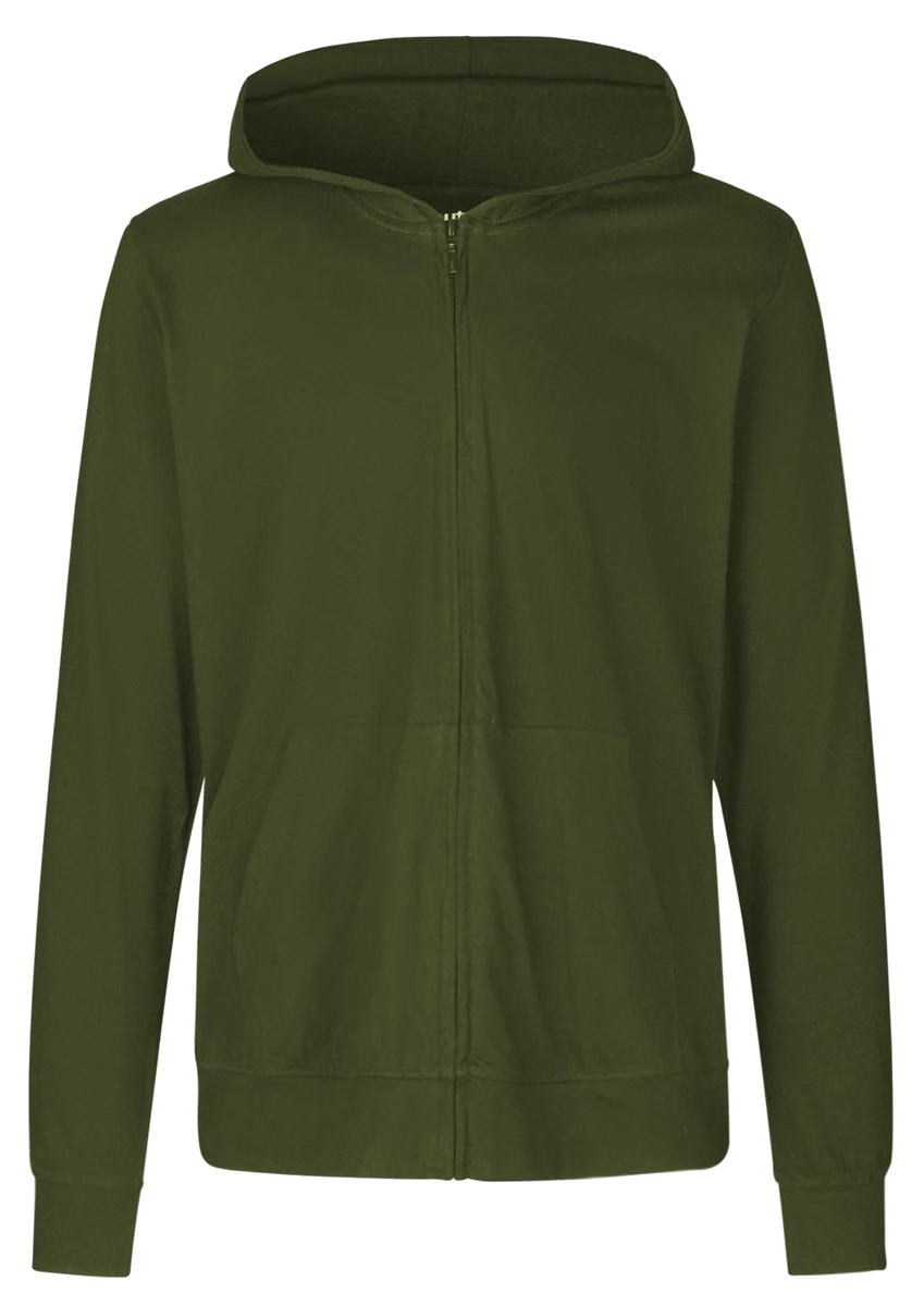 Neutral Unisex Jersey Zip Hoodie