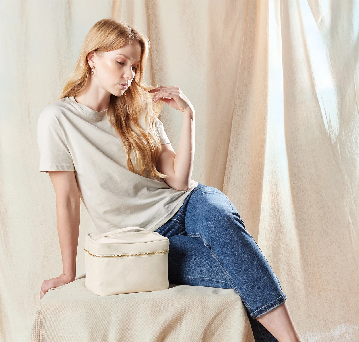 Westford Mill Canvas Vanity Case