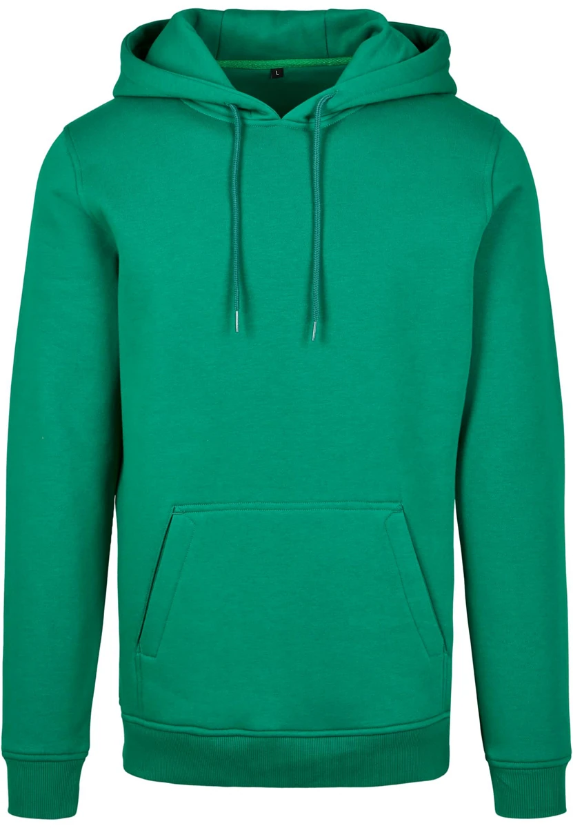 Build Your Brand Heavy Hoody, BY011 forest green
