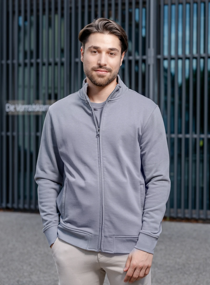 HRM Mens Premium Sweat Jacket