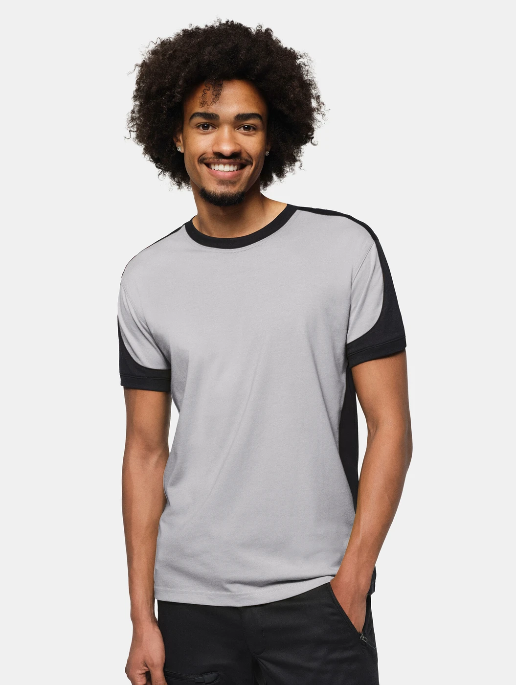 Hakro T-Shirt Contrast Mikralinar Eco