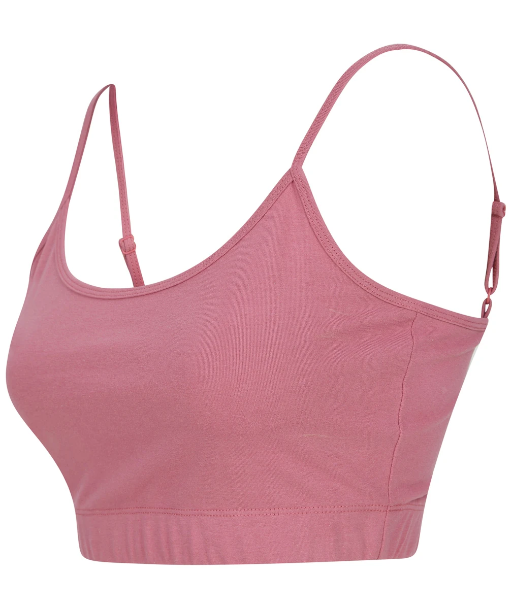 SkinniFit Womens Sustainable Fashion Cropped Cami Top