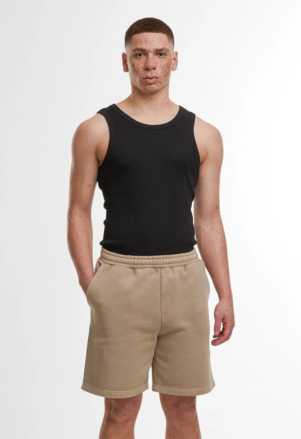 Build Your Brand Vintage Heavy Sweatshorts