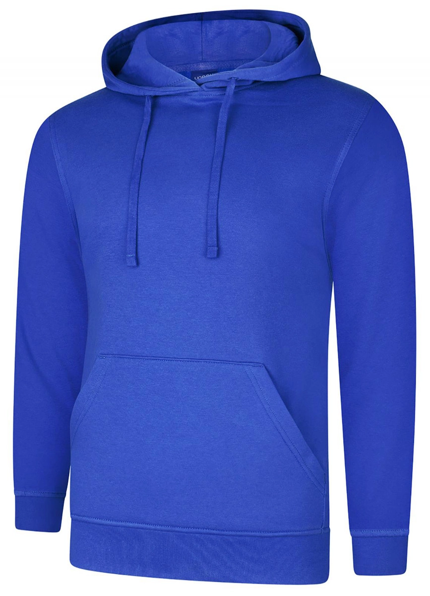 Uneek Deluxe Hooded Sweatshirt