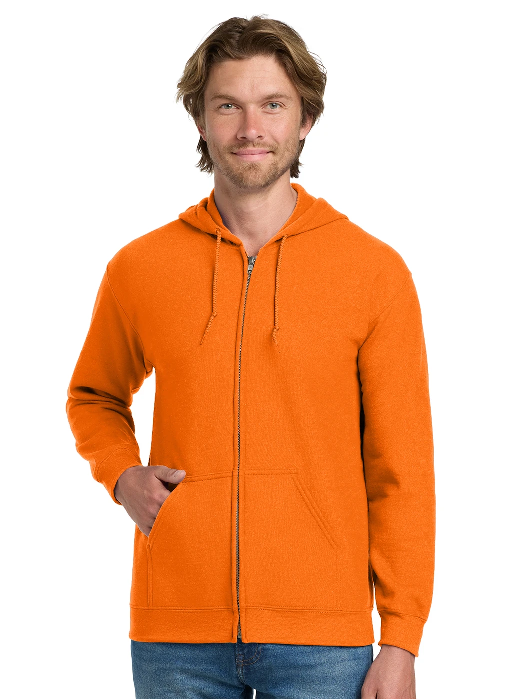 Gildan Heavy Blend Full Zip Hooded Sweatshirt