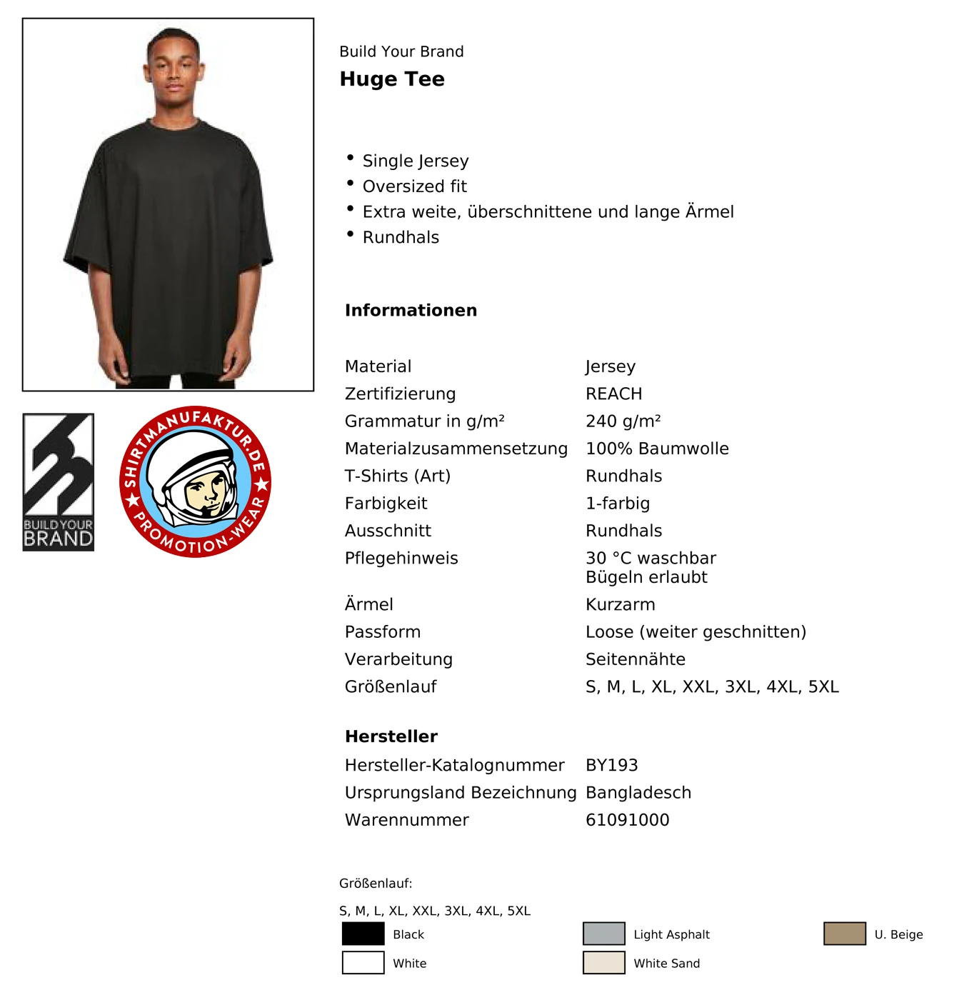 Build Your Brand Huge Tee
