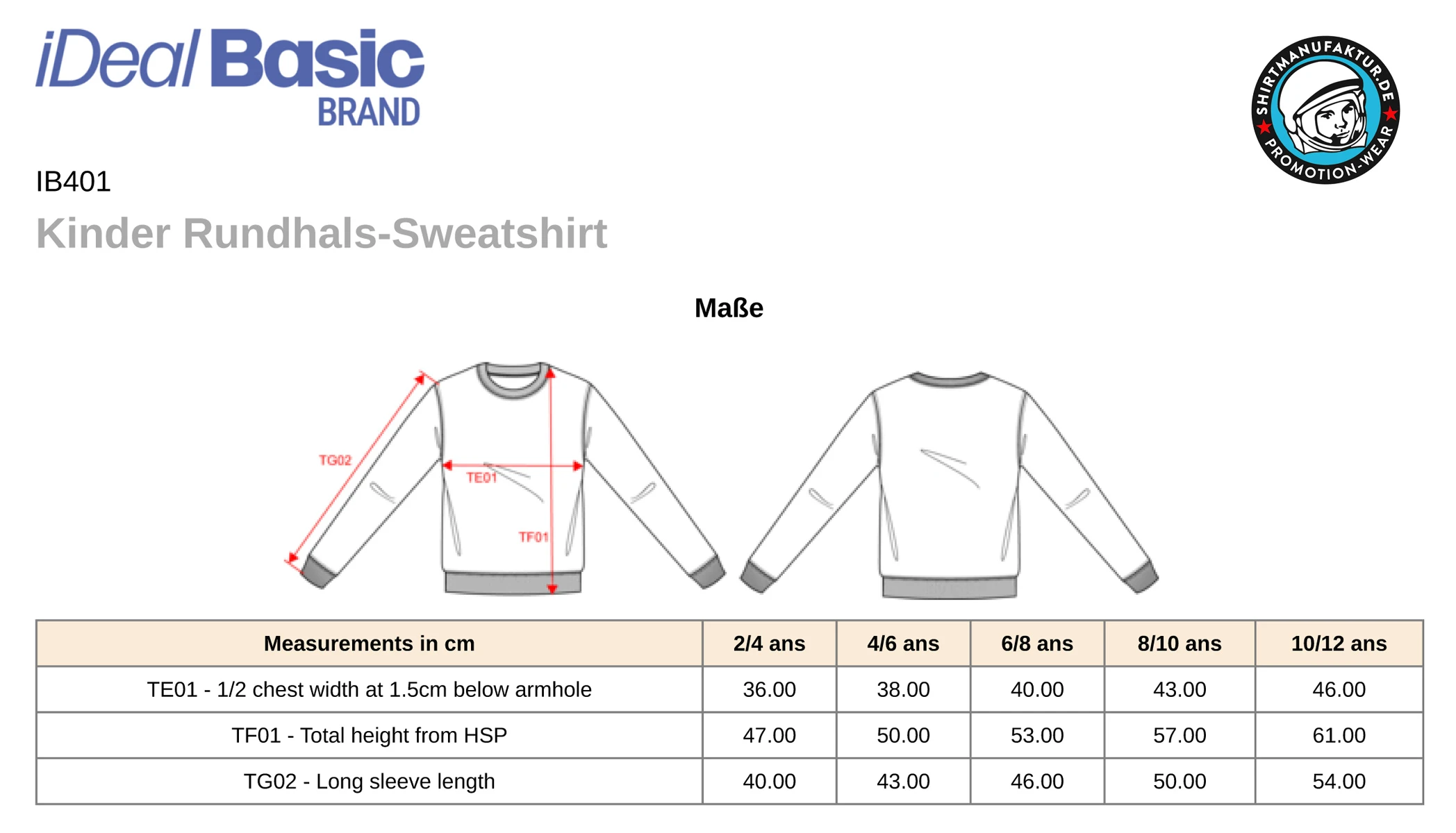 Ideal Basic Kids Sweatshirt